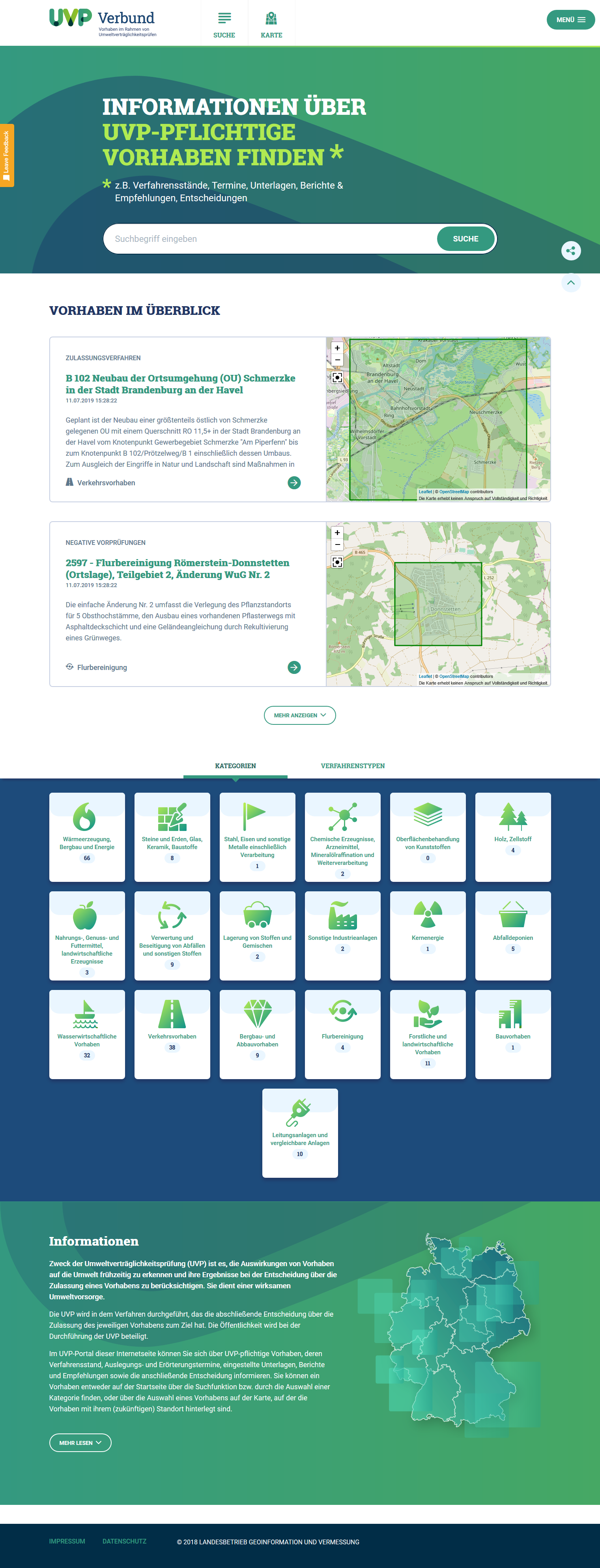 Neues Layout für uvp-verbund.de