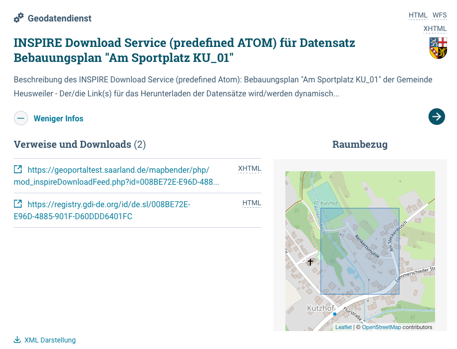 Neues Layout für metaver.de Suche Mehr Infos