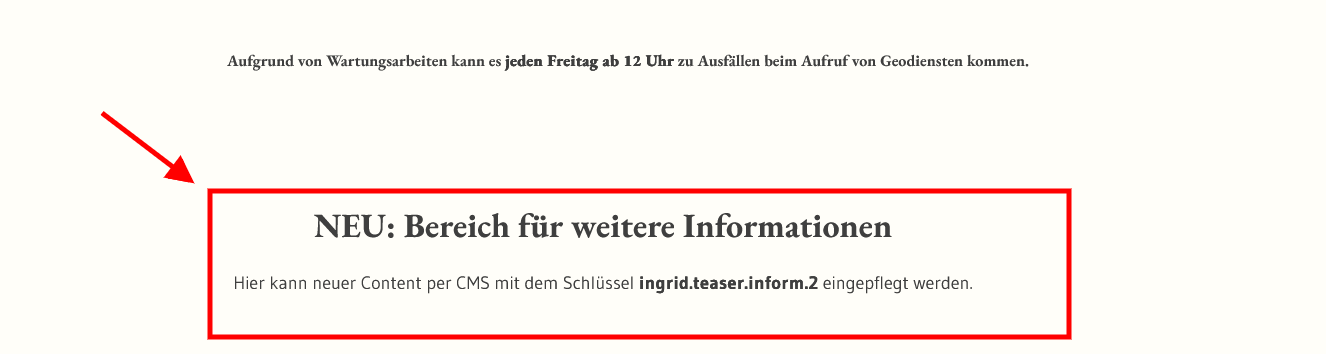 Portal: Neues Inhaltselement für zweiten Hinweistext im Profil LUBW - Startseite Portal: Neues Inhaltselement für zweiten Hinweistext im Profil LUBW - Startseite