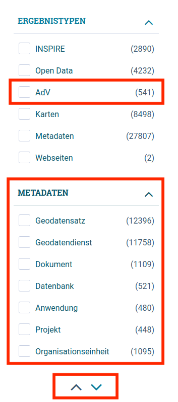 Portal: Neue Facetten wurden hinzugefügt im Profil MetaVer Portal: Neue Facetten wurden hinzugefügt im Profil MetaVer